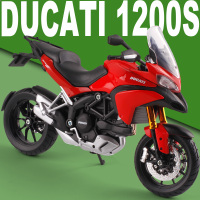 美驰图1:12仿真合金摩托车模型Ducati Monster 696杜卡 DUCATIMTS1200S大鸟