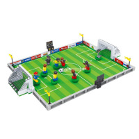 兼容乐高男孩足球场球王争霸拼装积木亲子世界杯玩具