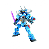 兼容乐高男孩子拼装机动战士高达机甲模型小粒颗机器人积木玩具 2号机甲【489颗】