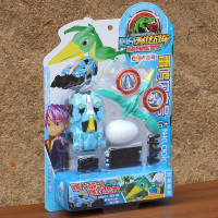 心奇爆龙战车暴变烈焰霸王恐龙爆炎毁灭者雷鸣闪电号流星翼龙玩具 雷鸣闪电号-流星翼龙KLC1010