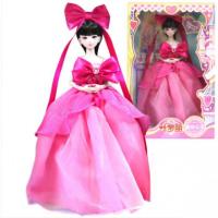 叶罗丽花蕾城堡夜萝莉娃娃孔雀宝石冰晶宫玩具波西米亚灵公主齐娜 美玲公主(29CM娃娃)