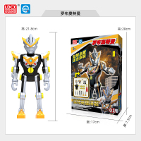 灵动创想奥特英雄超拼装可动人偶积木罗布罗索捷德赛罗迪迦奥特曼 ATM1001罗布奥特曼