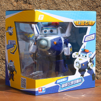 超级飞侠5变形机器人工程海外版警备救援款乐迪多多小爱 大变形-包警长