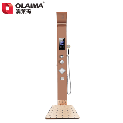 澳莱玛(OLAIMA)高端厨卫 淋浴柱OLM-M4沐浴淋浴淋浴屏蓝牙声控