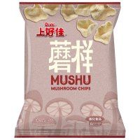上好佳 蘑样 蘑菇片65g/袋 膨化休闲零食小吃办公室宅家