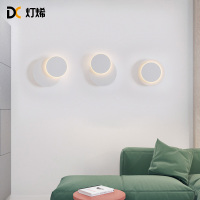 灯稀 北欧风壁灯现代简约楼梯走廊墙壁灯可旋转设计床头房间铁艺壁灯