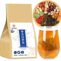 [买2送1 买3送2]谯韵堂草本甘舒茶150g/袋 30小包枳椇子葛根蒲公英枸杞罗汉果菊花决明子栀子桑叶花草茶