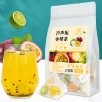 谯韵堂 百香果金桔茶250g/袋量贩装 金桔干百香果干冰糖水果茶干