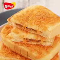 每日小点肉松吐司手作夹心面包手撕面包整箱吐司早餐食品蛋糕休闲零食