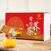 谯韵堂黄苦荞茶200g/20袋 三角包苦荞袋泡荞麦茶