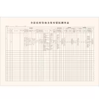 金贵A3各类表格70克双胶书写纸/张