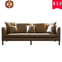 三维工匠北欧轻奢沙发真皮极简工业风沙发头层牛皮简约现代客厅小户型意式