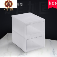 三维工匠aj鞋盒鞋柜收纳神器省空间鞋子球鞋收纳盒透明鞋柜篮球收藏展示柜
