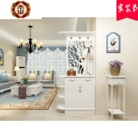 三维工匠双面玄关柜隔断柜客厅镂空屏风现代简约入户鞋柜间厅柜厅柜玄关