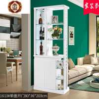 三维工匠进玄关鞋柜双面小户型厅柜多功能现代简约经济型客厅隔断酒柜
