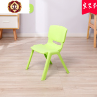 三维工匠加厚塑料椅子幼儿园靠背椅宝宝椅子小孩学习桌椅儿童家用防滑凳子