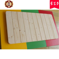 三维工匠实木儿童床垫婴儿宝宝1米小床板单人1.2米护腰硬板床垫折叠床木板