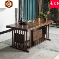三维工匠茶桌椅组合实木小茶台新中式家用茶具套装一体茶几功夫喝茶泡茶桌
