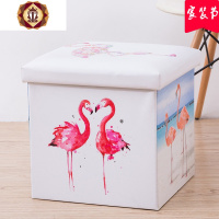 儿童玩具收纳凳储物凳子可坐成人可折叠沙发换鞋凳椅衣服整理箱盒