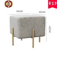 三维工匠北欧创意进网红换鞋凳家用床尾小凳子口沙发衣帽间穿鞋长条凳