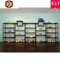 三维工匠精品鞋店鞋架展示架鞋货架包包架子店铺商用创意鞋架自由组装