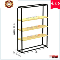三维工匠鞋架店铺用落地式鞋店展示架创意实木多层货架运动鞋童鞋包包架子