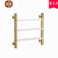 三维工匠铁艺鞋店鞋架展示架上墙店铺服装店创意童鞋店商用金色鞋货架