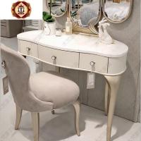 三维工匠ins风轻奢梳妆台现代简约卧室网红款梳妆台创意设计师美式化妆桌