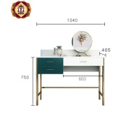 三维工匠北欧风梳妆台简约现代小户型卧室轻奢梳妆台网红ins化妆桌化妆台