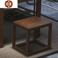 三维工匠新中式实木茶桌办公室接待喝茶禅意茶台转角茶桌茶几带电磁炉一体