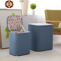 三维工匠收纳凳子储物凳可坐成人沙发椅子创意家用玩具箱收纳神器小换鞋凳