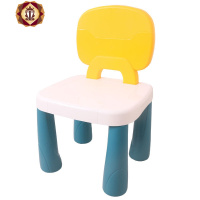 三维工匠加厚板凳儿童椅积木桌子幼儿园靠背椅宝宝餐椅塑料家用小凳子防滑