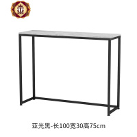 三维工匠北欧玄关桌轻奢风暖气片收纳置物架简约沙发后背柜大理石装饰桌子