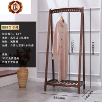 三维工匠挂衣架落地卧室实木衣帽架北欧挂衣柜简易衣帽柜晾衣架