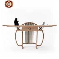 三维工匠新中式实木玄关桌入户禅意玄关柜端景台现代简约新古典条案供桌