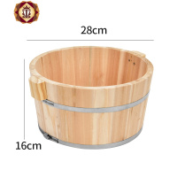 三维工匠木桶鱼木桶网红喷泉火锅九孔喷泉滋滋锅鹅卵石木桶电磁炉加热火锅