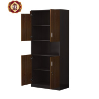 三维工匠办公室文件档案柜木质资料柜带锁a4收纳柜展示柜办公书柜书架定制