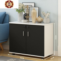 三维工匠办公室文件柜子木质资料柜落地柜茶水柜收纳柜矮柜地柜储物柜带锁