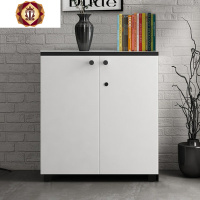 三维工匠办公柜文件柜矮柜储物柜办公柜木质资料柜档案柜带锁茶水柜子隔断