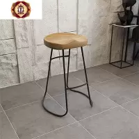 三维工匠高脚桌子北欧实木靠墙简约吧台桌椅组合家用阳台个吧台桌小