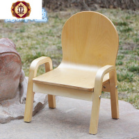 三维工匠儿童椅子可调节实木儿童椅宝宝凳子婴儿靠背椅幼儿园小椅子木质