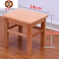 三维工匠实木方凳全实木 木头板凳凳子家用登子木质小矮凳木凳餐凳高櫈子