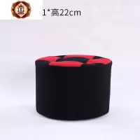三维工匠实木小凳子创意布艺圆凳时尚客厅沙发凳茶几凳矮凳家用成人小板凳