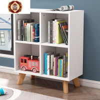 三维工匠实木书柜儿童书架简易置物架落地客厅矮柜电视柜幼儿园收纳整理柜