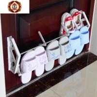 三维工匠免钉鞋架防盗鞋架粘贴置物架可挂式家用新款免打孔后挂式鞋架