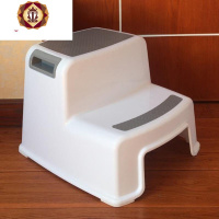 三维工匠儿童踏洗漱台脚踏板宝宝洗手阶梯凳间踩高卡通凳子卫生间小孩床头