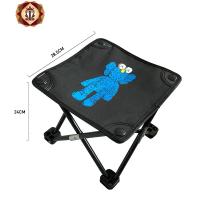 三维工匠户外钓椅钓鱼凳子折叠椅子马扎便携小靠背超轻美术生写生画画专用