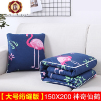 三维工匠折叠床抱枕被办公室躺椅垫冬季加厚棉垫午睡椅单人床午休毯