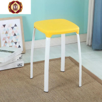 三维工匠车间凳子工厂流水线工作凳作凳钢木小方凳培训铁凳子金属快餐凳