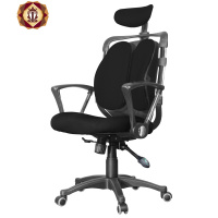 三维工匠韩国电脑椅办公椅子可躺椅老板椅主播转椅双背椅升降椅职员椅